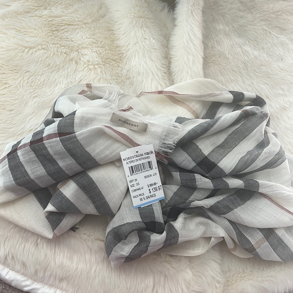 Burberry scarf